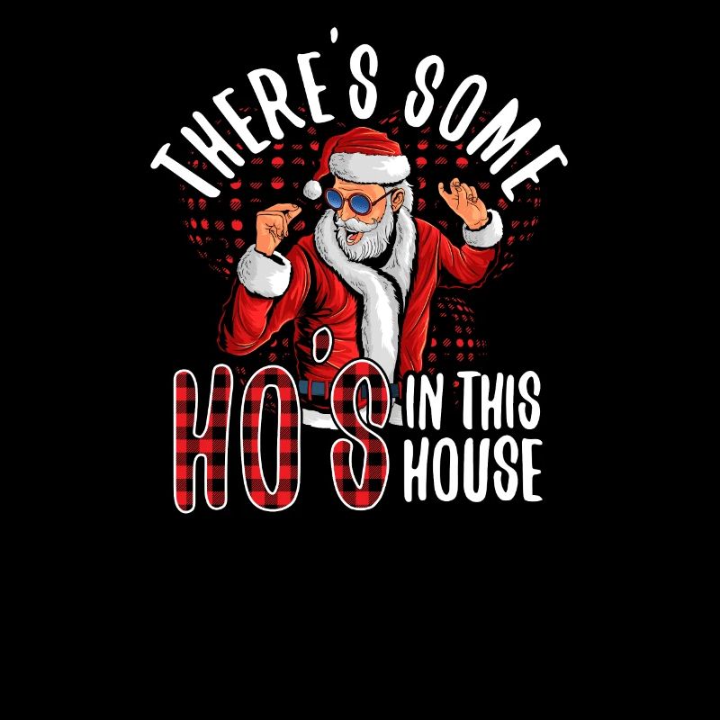 Il y a des hos dans la maison Funny Santa