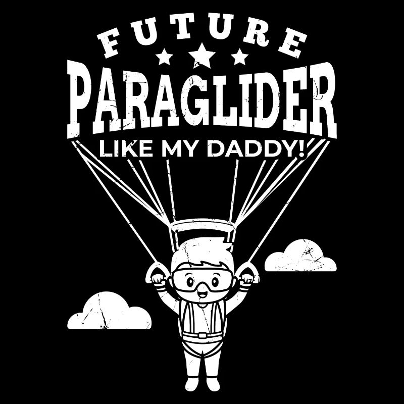 Paragliding Vater Sohn Kind Papa Geschenk