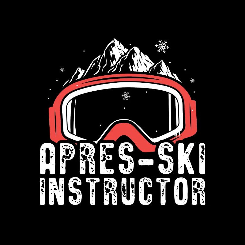 Apres-ski | Skier ski skiing mountains gift