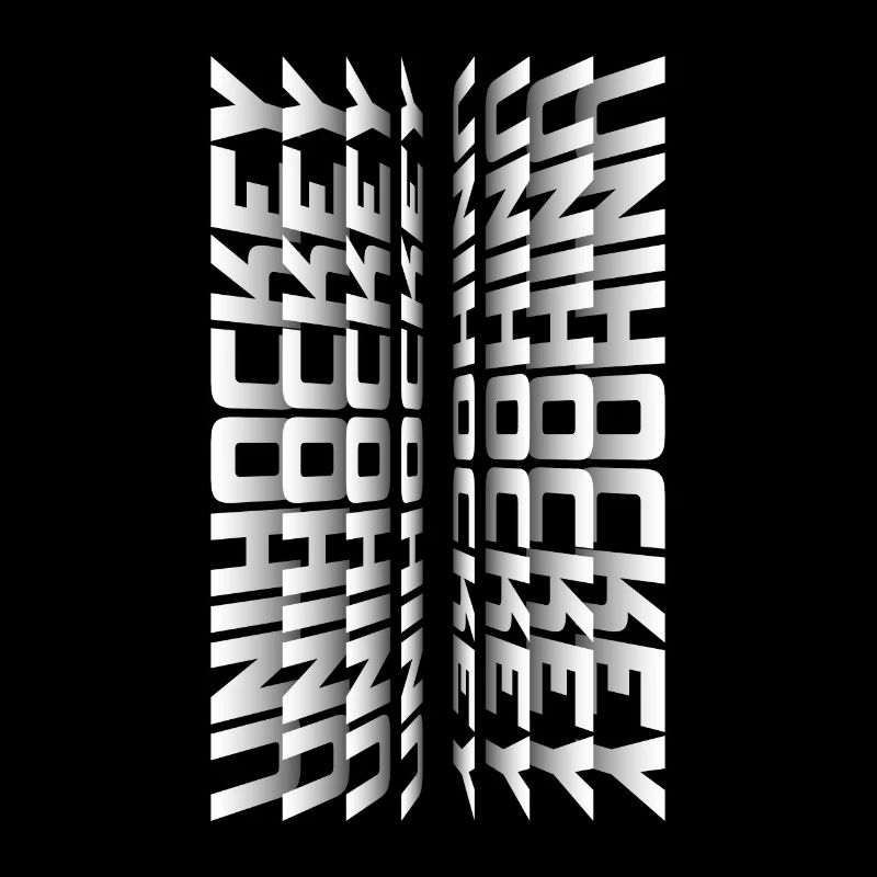 Floorball flipbook typography