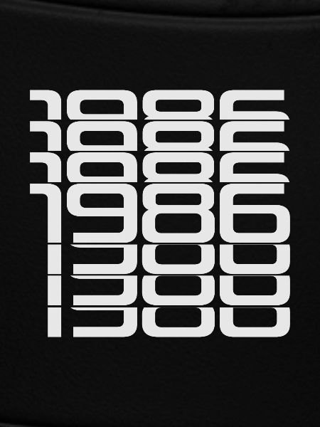 1986 Stack Ziffern Muster