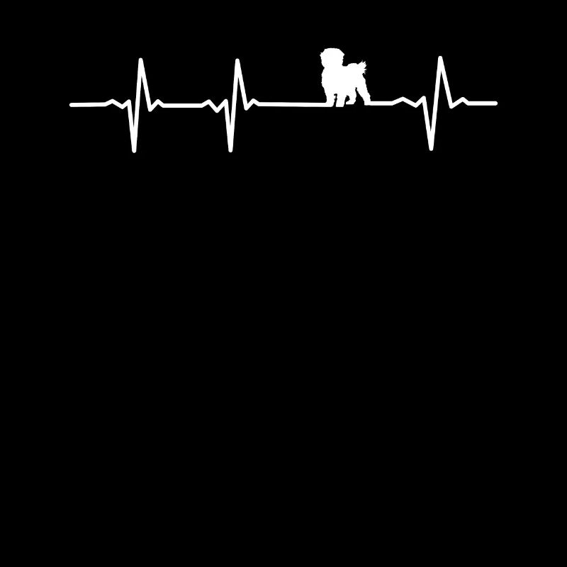 Maltese dog heartbeat pulse pet gift
