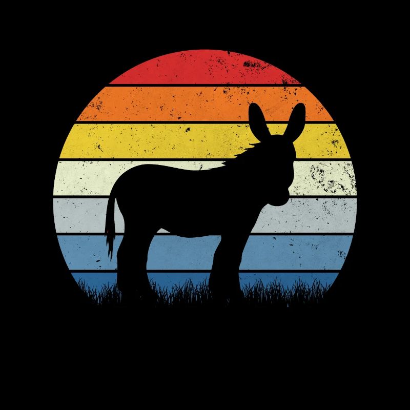 Âne rétro