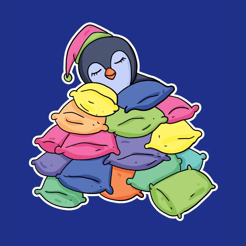 Pingouin endormi