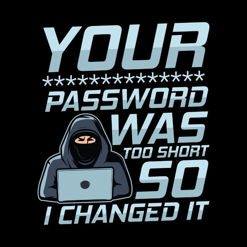 Your password was too short so I changed it