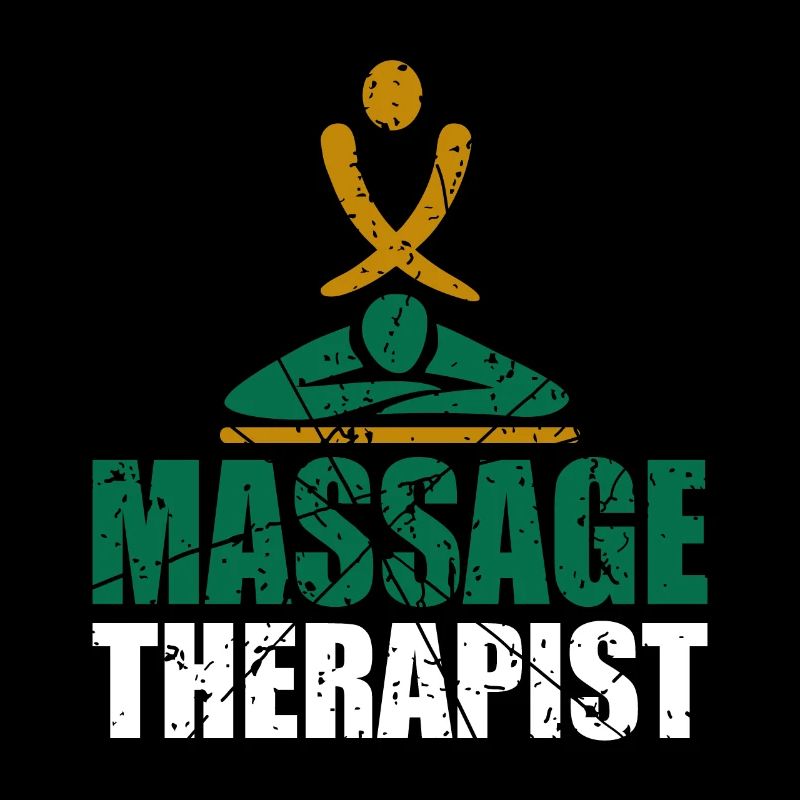 Massage therapist doing massage therapy work