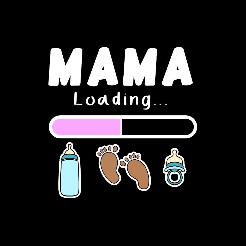 expectant mother - mom is loading