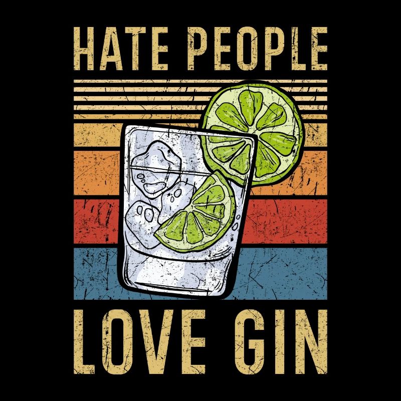 Gin disant cadeaux de gin