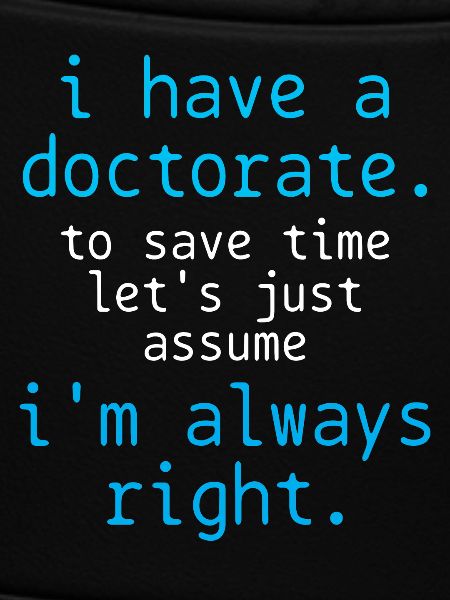 PhD Doctor