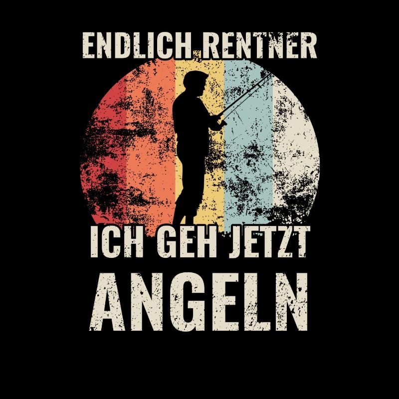 Angeln Rentner Geschenk