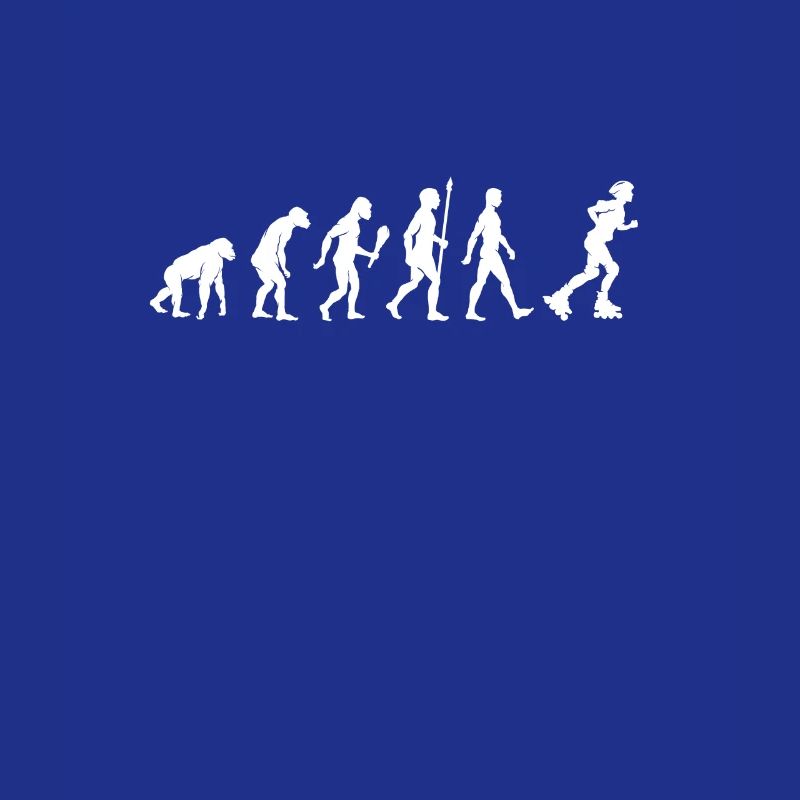 Inline Skating Evolution Skater Geschenkidee