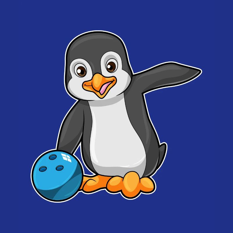 Penguin Bowling Boule de bowling