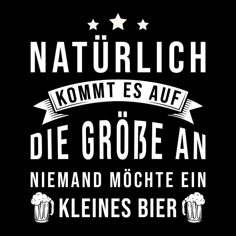 Bier lustiger Spruch