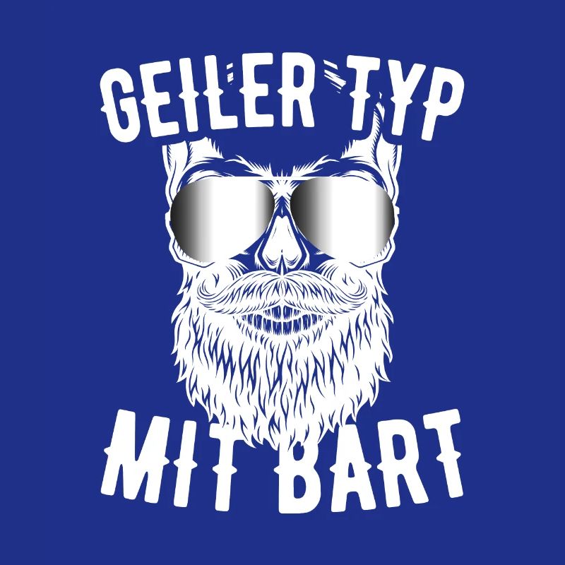 Geiler Typ Mit Bart Bartträger Barbier Vollbart