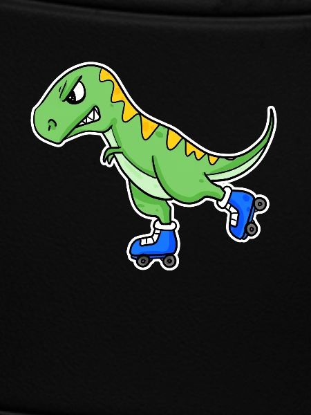 Inline Skating Dinosaur