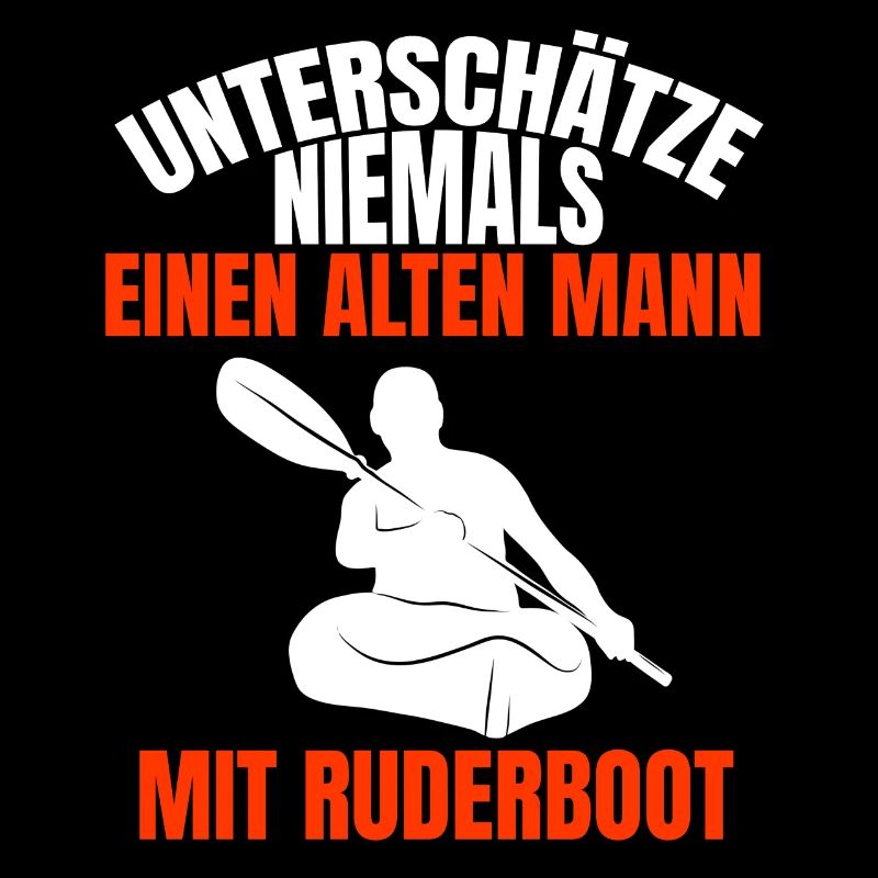 Rudern Opa Spruch alter Mann Ruderer Ruderverein