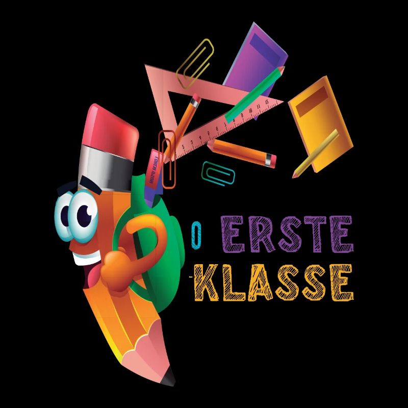 Schulkind 2021 1. Klasse Einschulung Stift Lineal