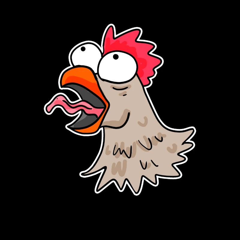 Chicken head chicken