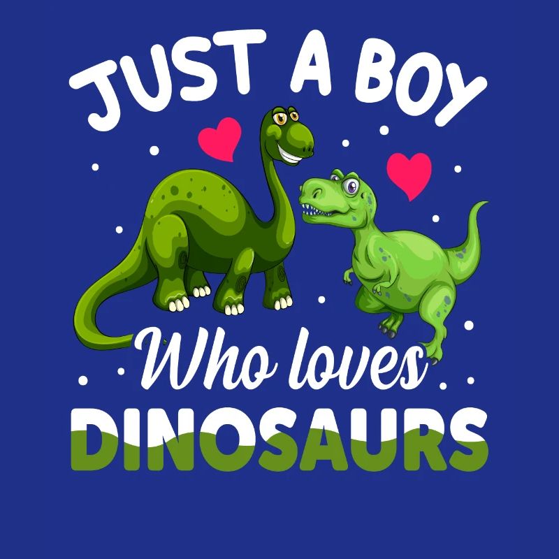 Only a boy who loves dinosaurs