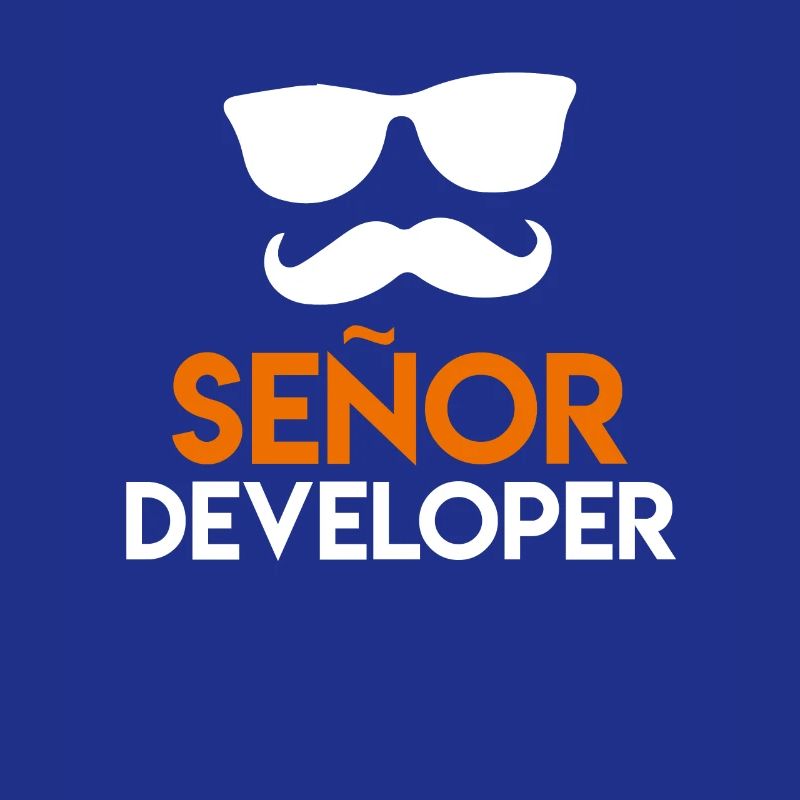 Senor Developer Programmierer Entwickler Nerd