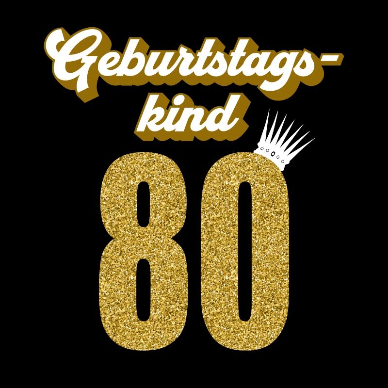 80. Geburtstag 80 Jahre 80er Geburtstagskind
