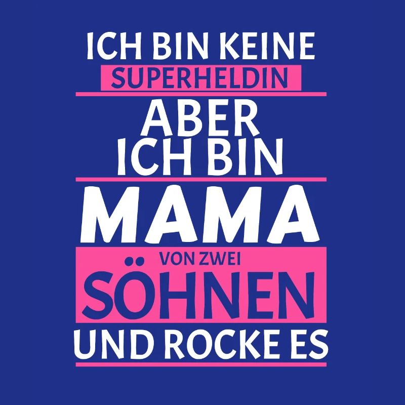 Mama von zwei Söhnen