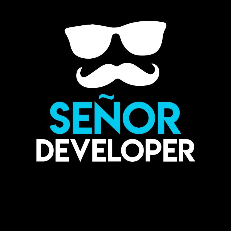 Senor Developer Informatiker Nerd Entwickler