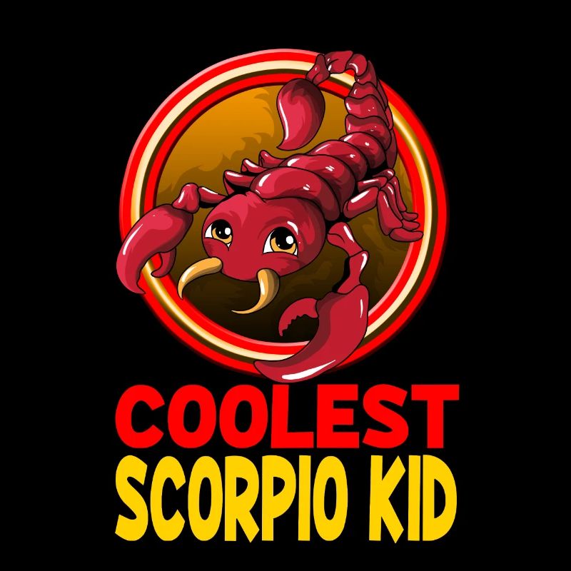 Coolest Scorpion Kid Signe du zodiaque Scorpion Sort