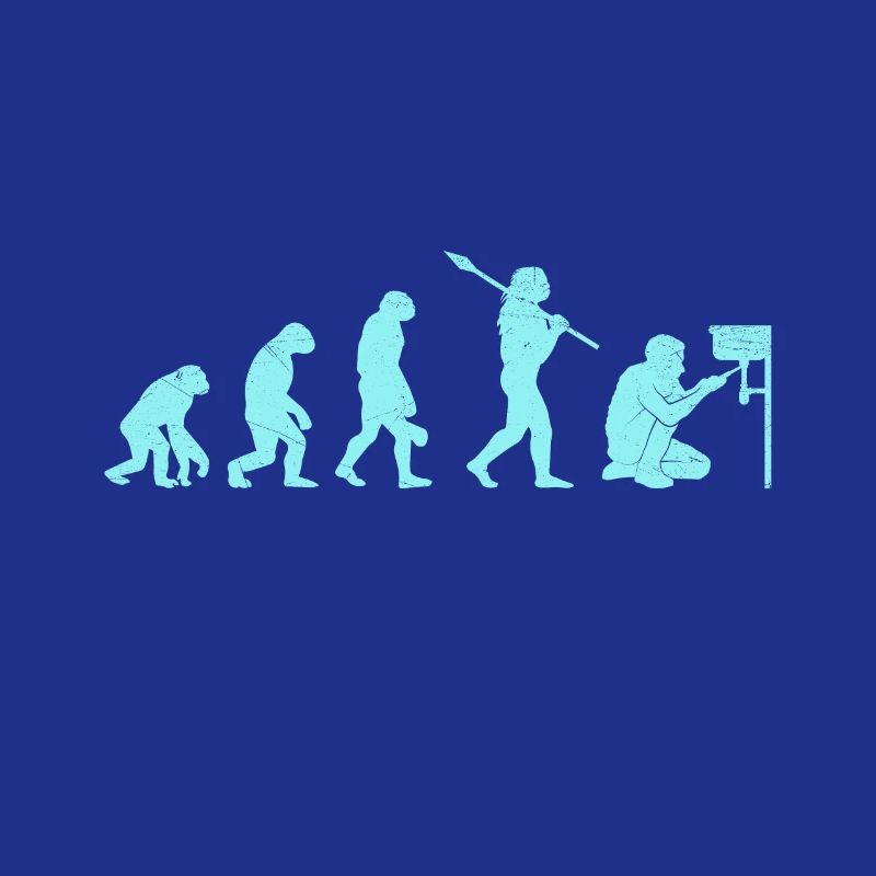 Plumber plant mechanic evolution monkey human
