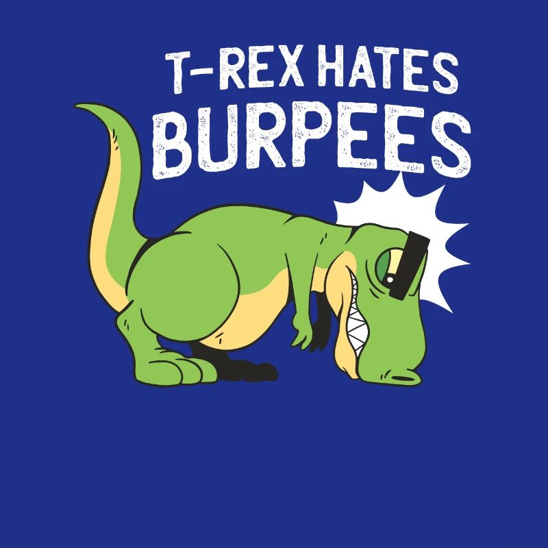T-Rex Rex Dinosaurier Training Spruch Geschenk