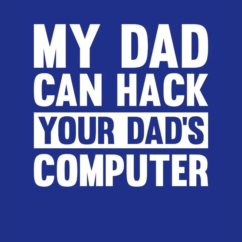 Hacker Code Ordinateur papa Sort cadeau