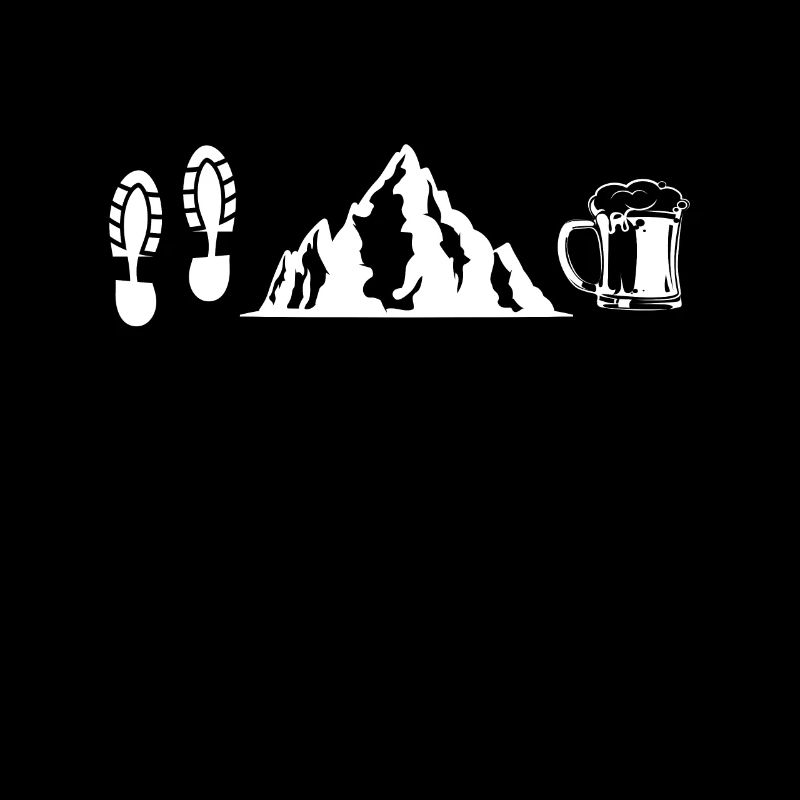Wandern Berge Bier
