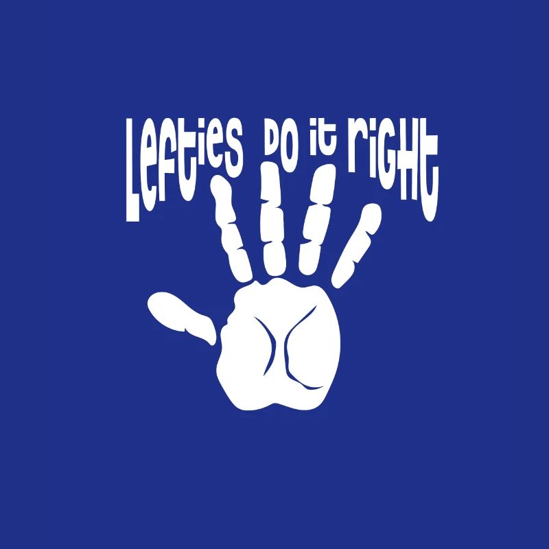 left-handed left hand everything with left