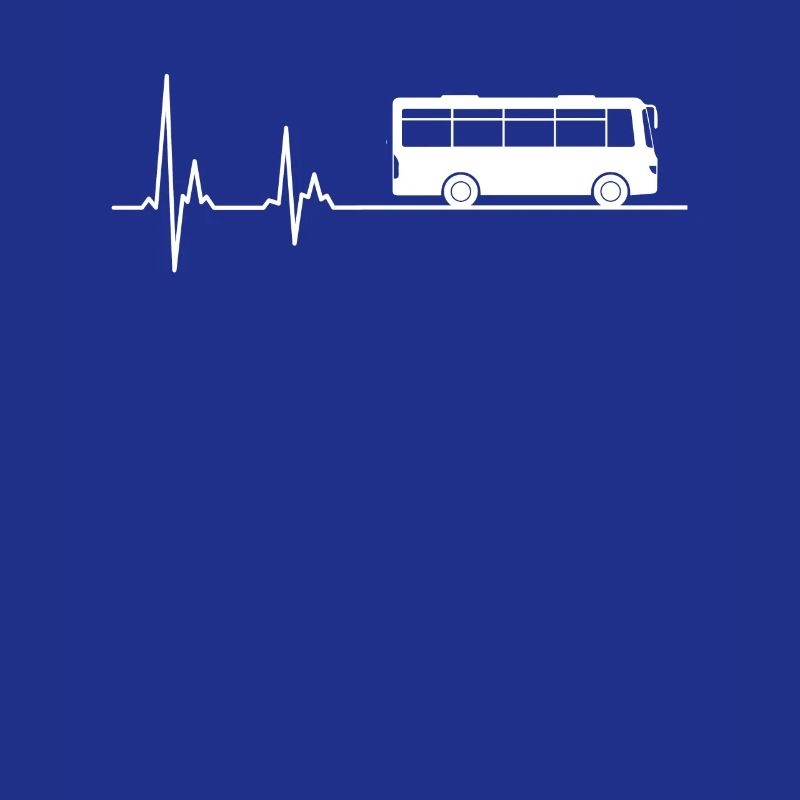 Fréquence cardiaque ECG de chauffeur de bus de chauffeur de bus