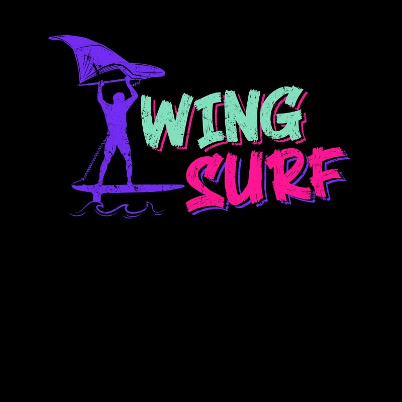 Wing Surf Wing Foiler Wingsurfer Design Geschenk