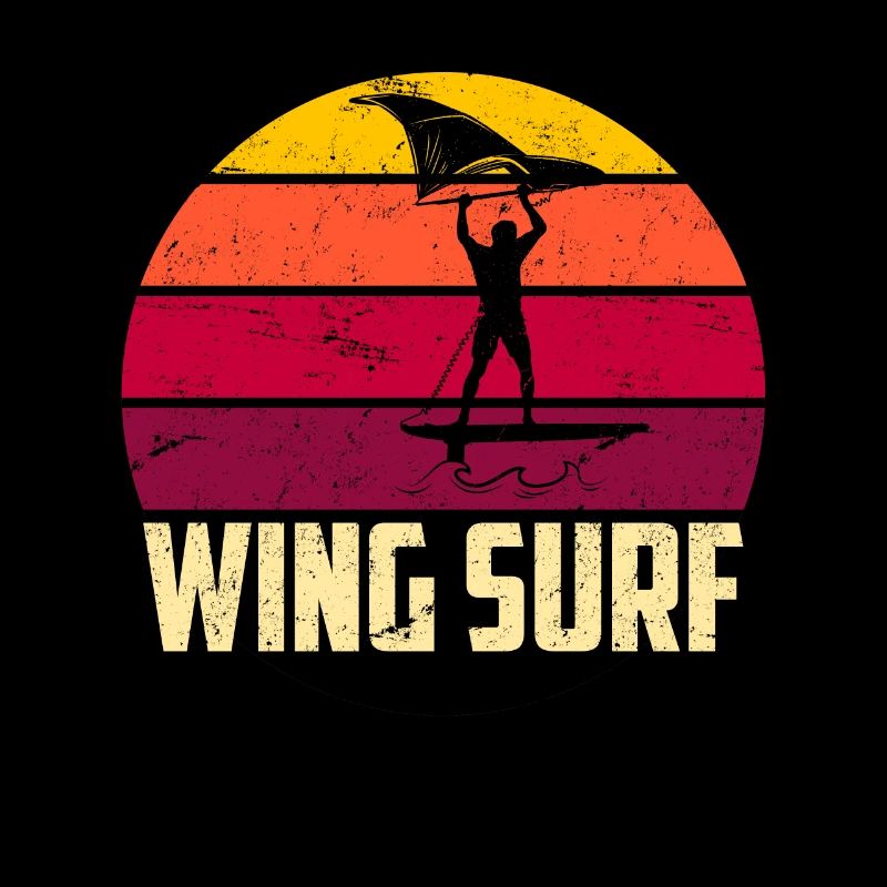 Retro Wing Surf Wing Foil Geschenk Foil Surf