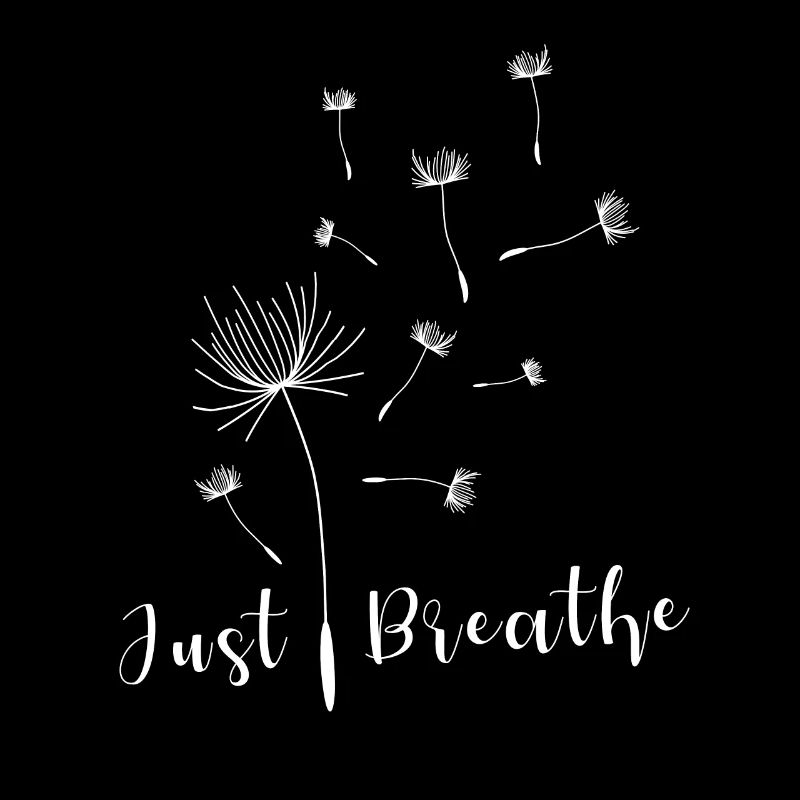 Just Pusteblume Breathe Dandelion Summer Spring