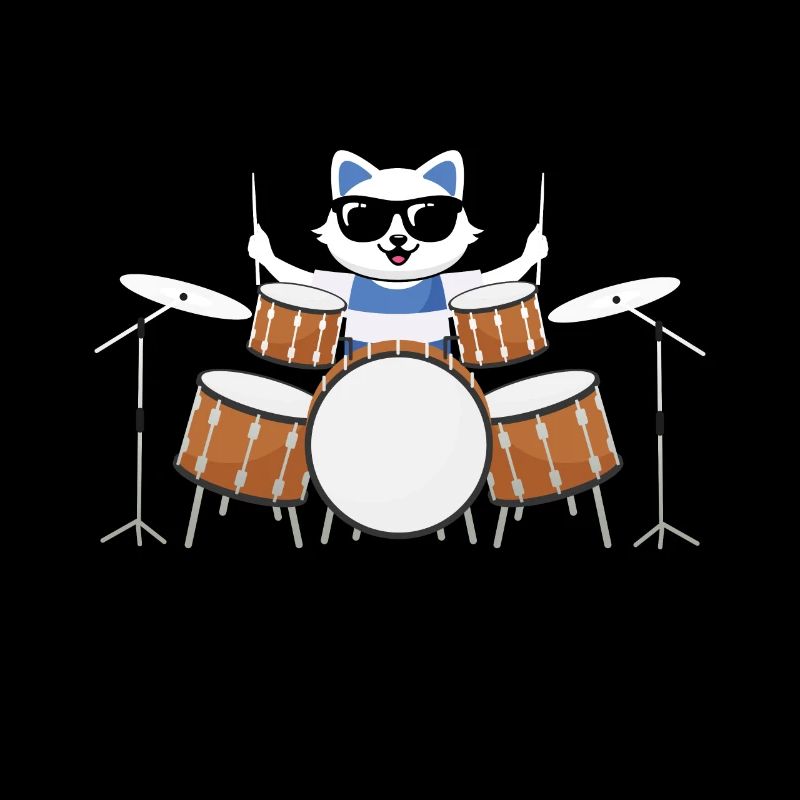Cat drums