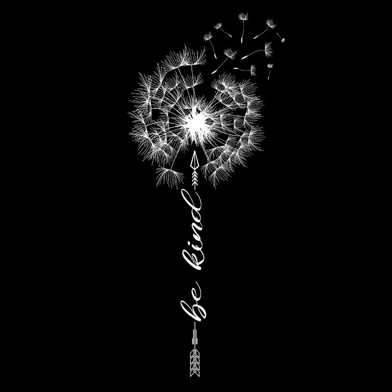 Be Kind Pusteblume Nett Höflich Löwenzahn Sommer