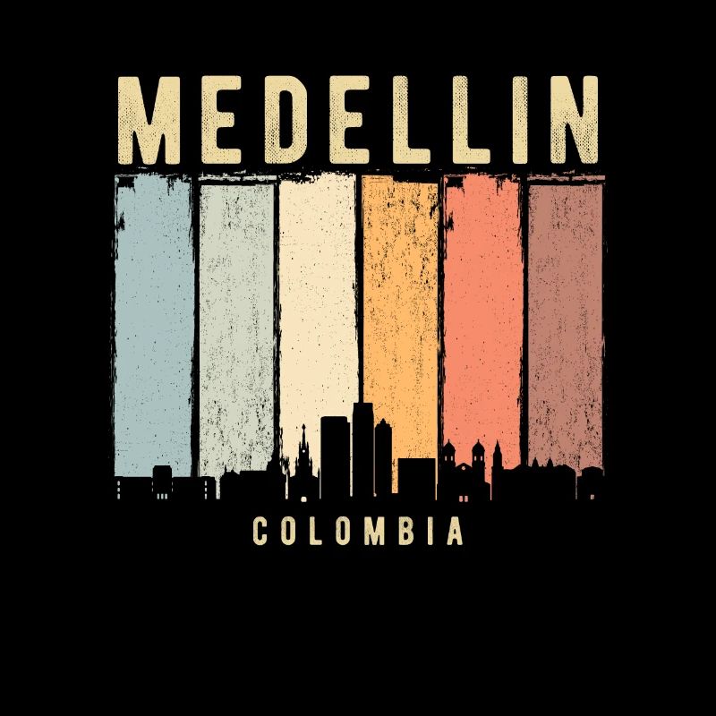 Medellin Colombie Skyline