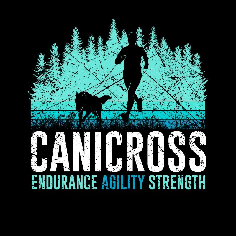 Chiens de train Sport Running avec cadeau canicross chien