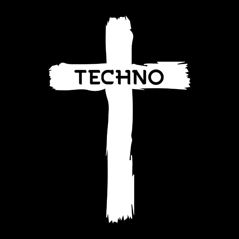 Techno Music Cross