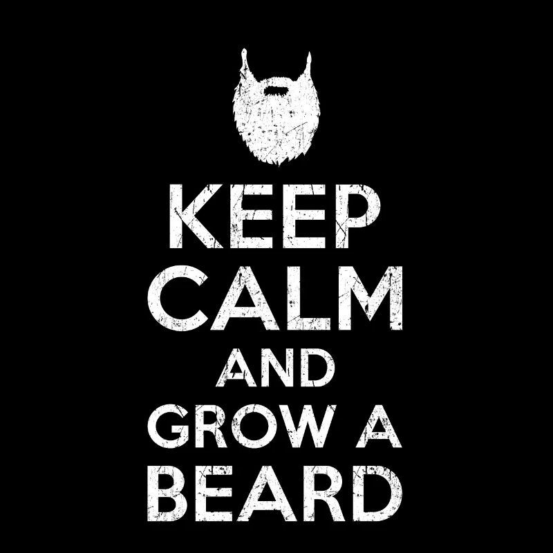 Keep calm beard