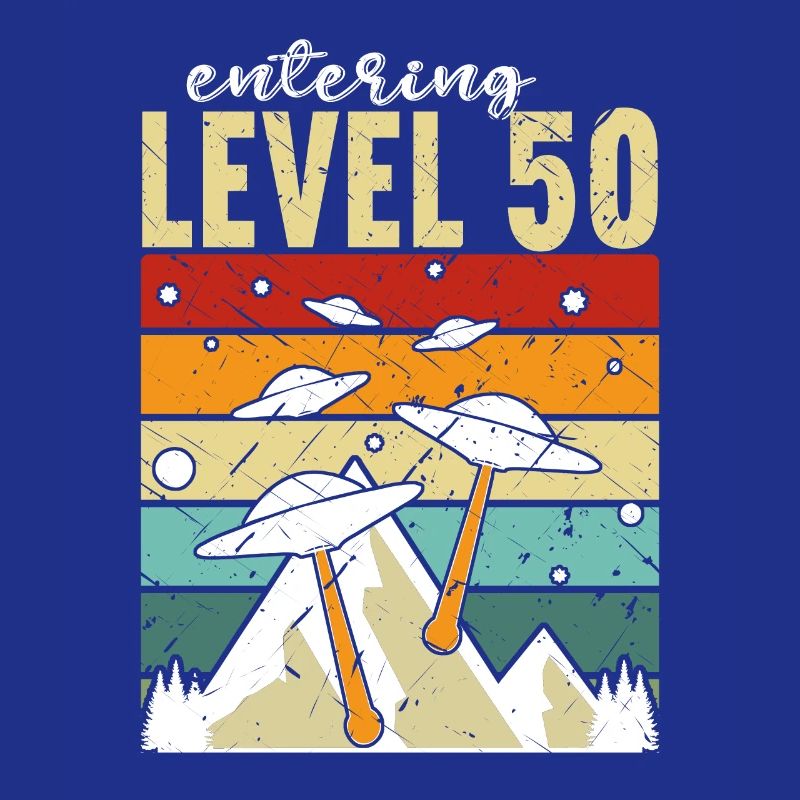 Level 50 Gaming Controller 50. Geburtstag