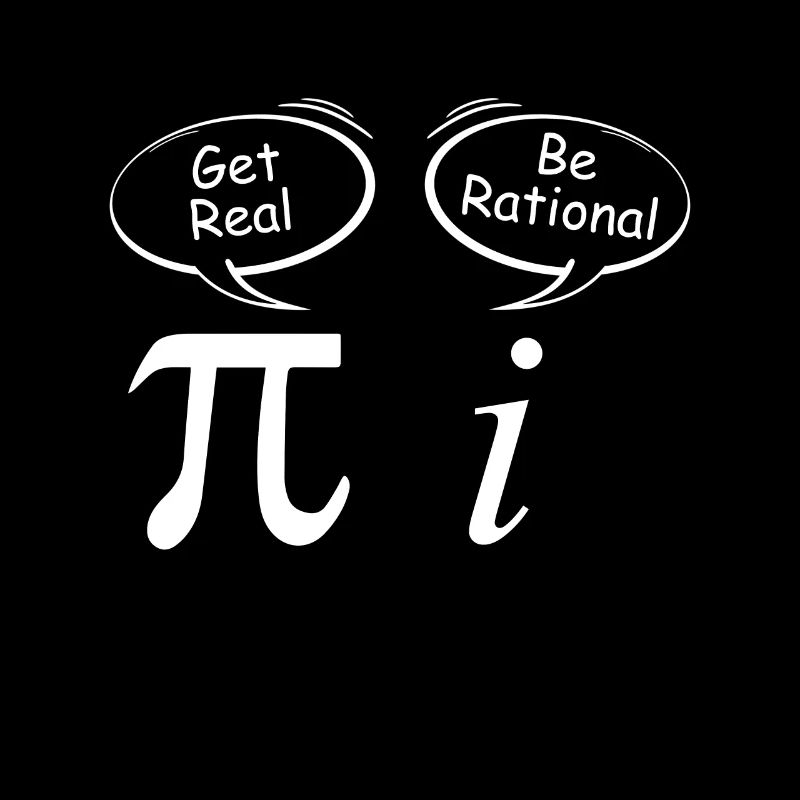 Pi Get Real i be rational mathematician joke