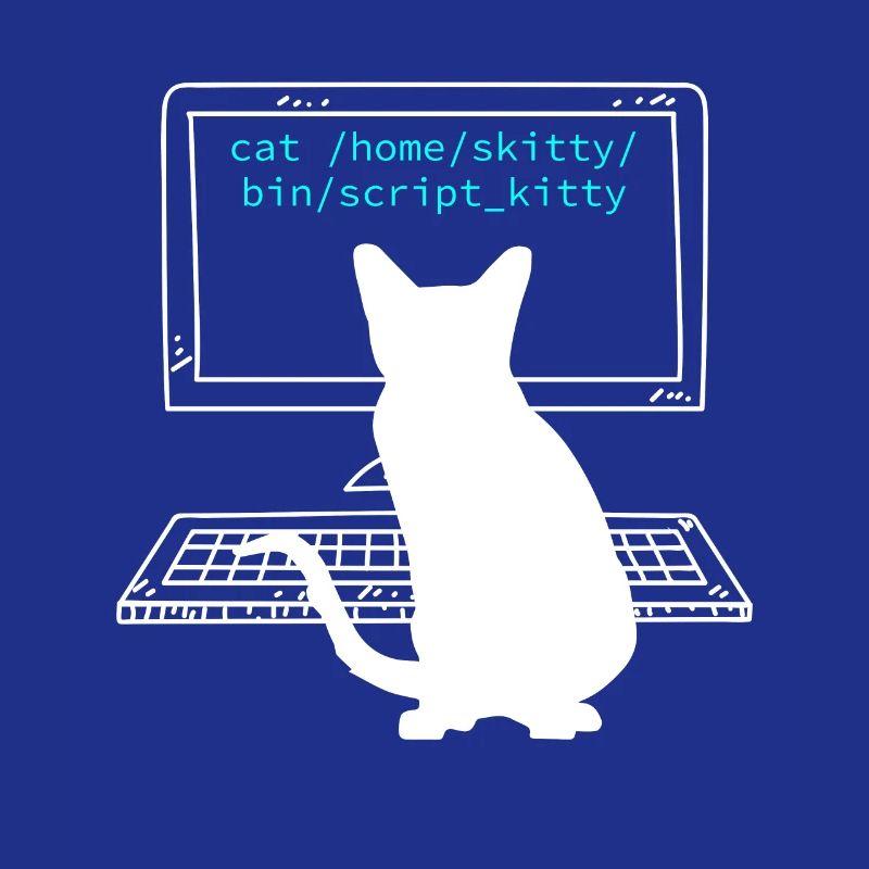 Propriétaire de chat Programmeur Codeur Informaticien