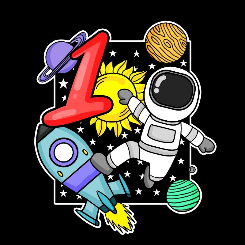 1 years astronaut boy 1st birthday gift