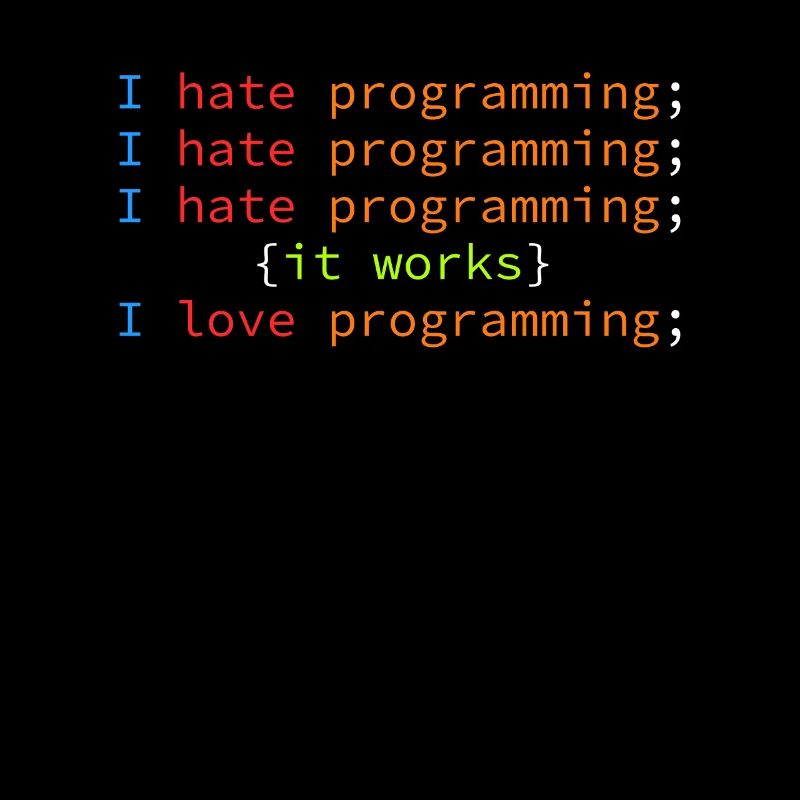 Code de débogage blague déteste programmer coder