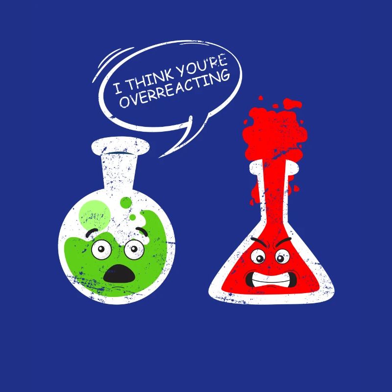 Chemistry Laboratory Technicians Joke Overreact Laboratory