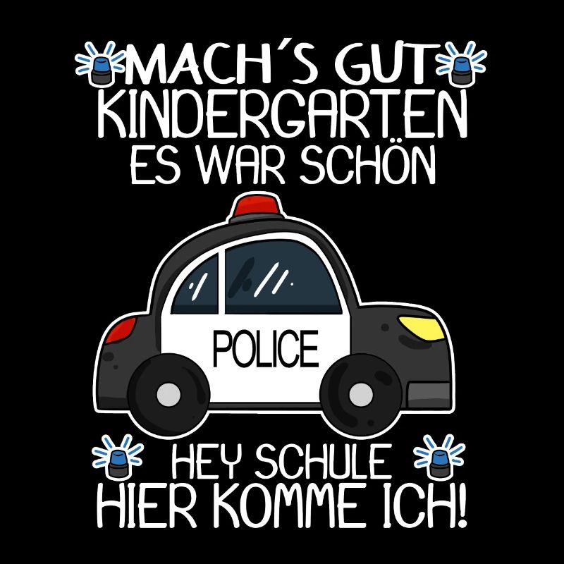 Einschulung Polizei Jungen Schulkind Geschenk